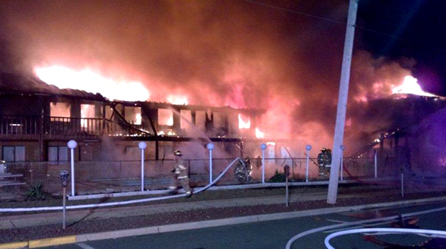 At least 3 killed, 10 missing in Jersey Shore motel fire