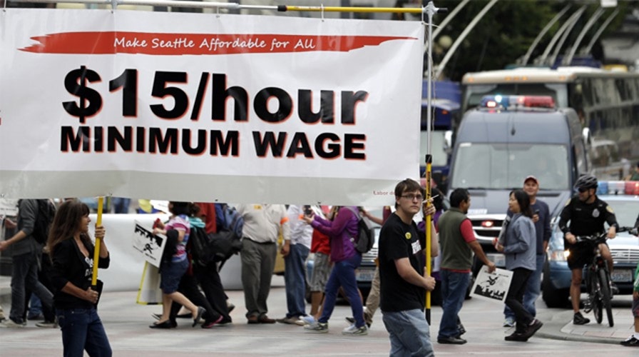 Unions driving new round of protests for $15 minimum wage