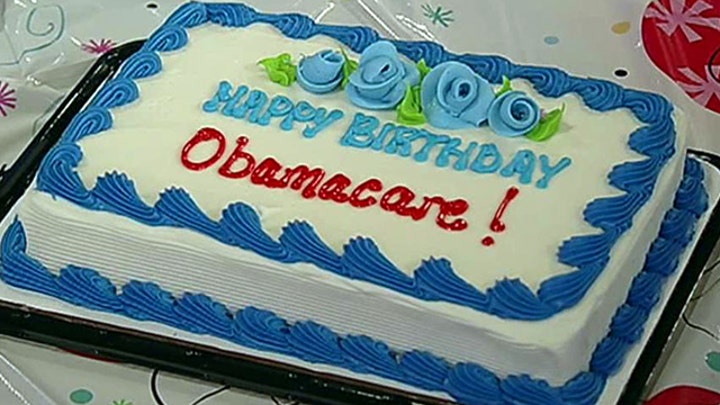 Birthday bash for ObamaCare