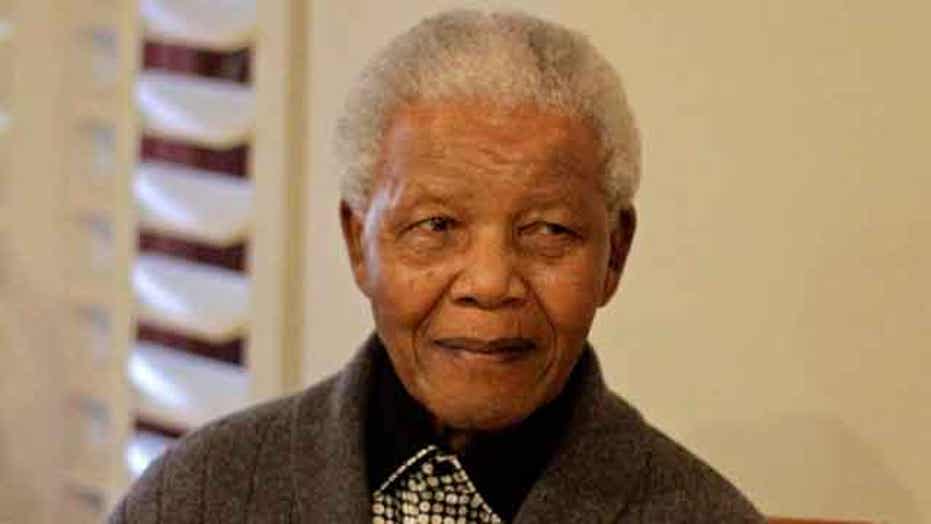 Nelson Mandela back in the hospital