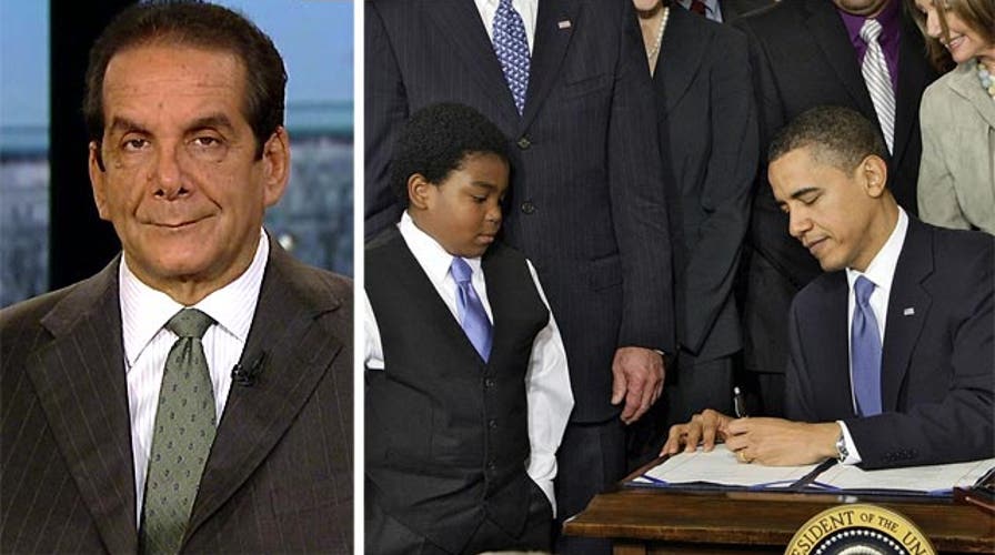 Krauthammer: Was Obamacare Worth the Price?