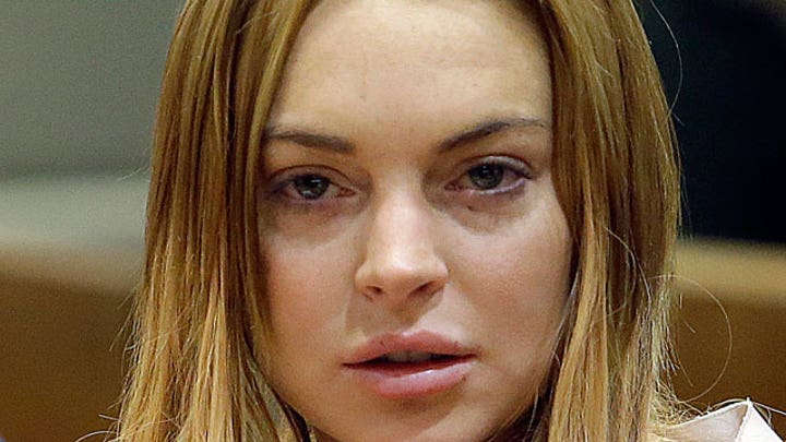 Lindsay Lohan flat broke?