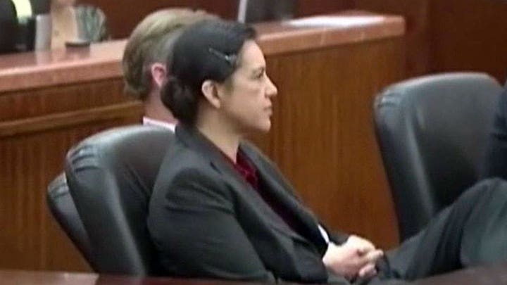 Texas woman on trial for murdering boyfriend with stiletto