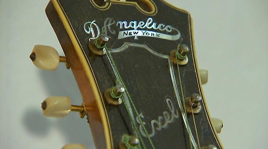 More than 200 of world's rarest guitars up for sale