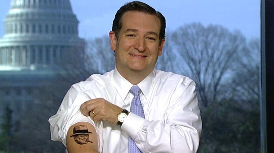 Sen. Ted Cruz gets inked?