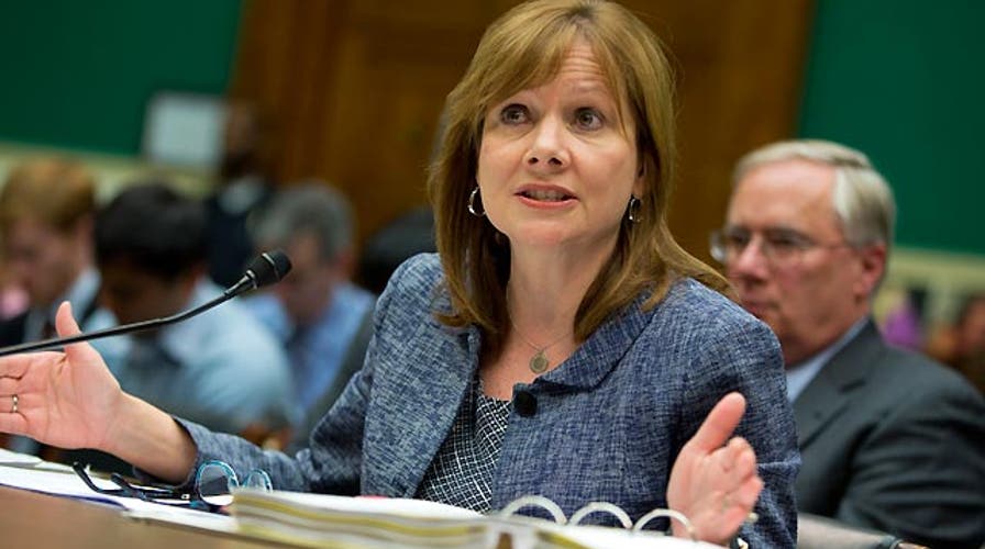 GM CEO addresses defective switches on Capitol Hill