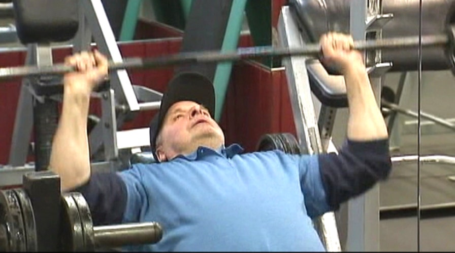 Gym, tan, liturgy? Flex faith and muscles at unique church