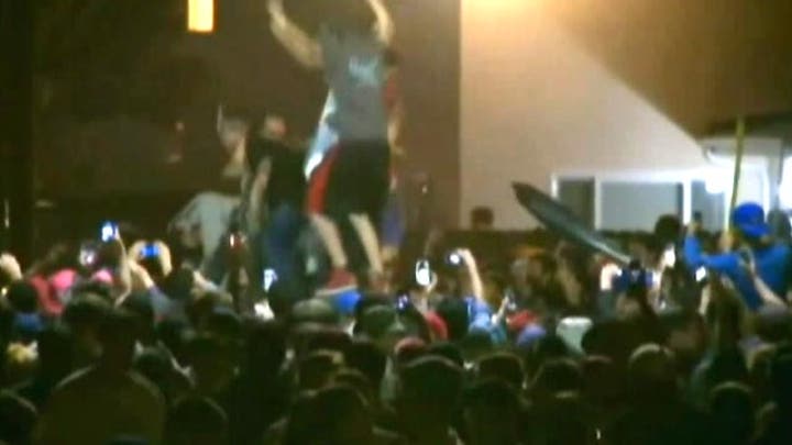 About 100 arrests made during riot at spring break party