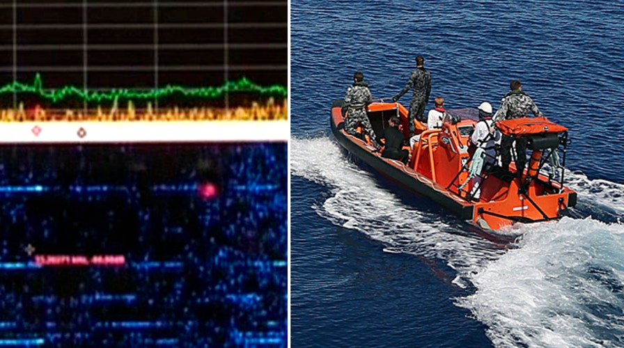 Flight 370 mystery: Video released of 'ping' sounds detected