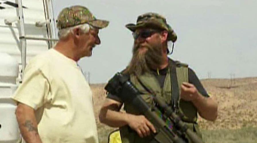Armed standoff between rancher, federal government