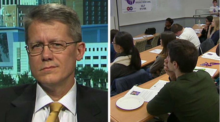 Conservative professor wins discrimination case