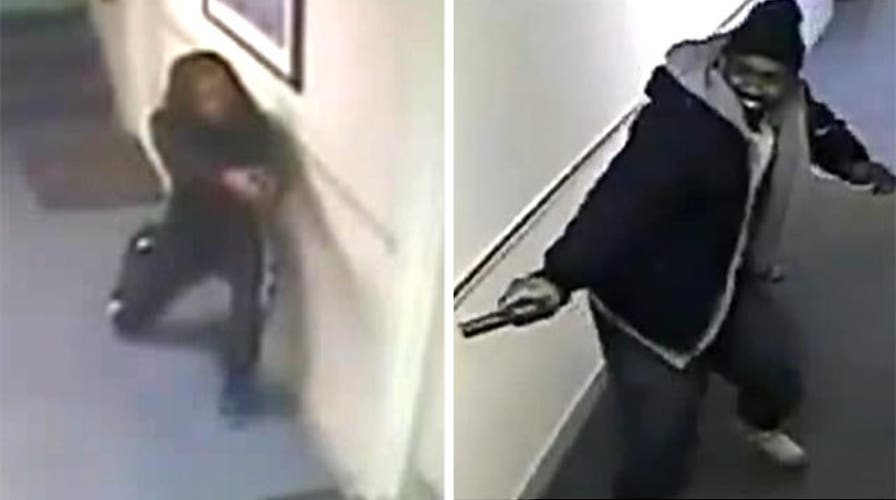 Shootout at Philadelphia motel caught on tape