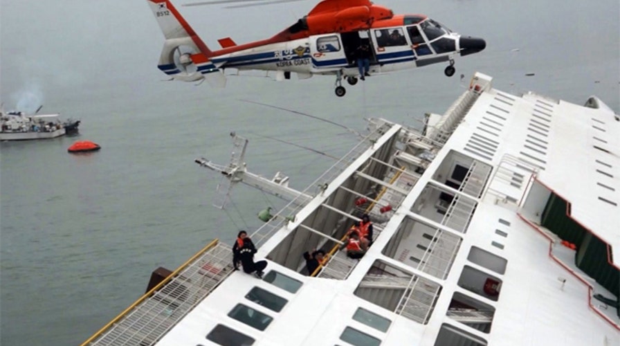 Nearly 300 still missing after Korean ferry accident