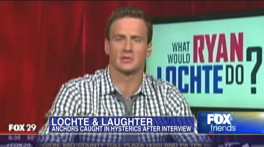Ryan Lochte Interview Makes News Anchor Laugh