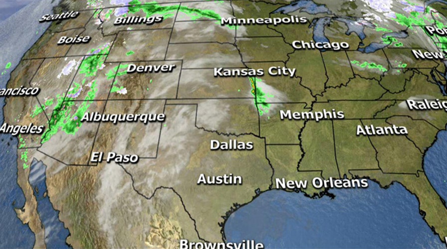 National forecast for Saturday, April 26
