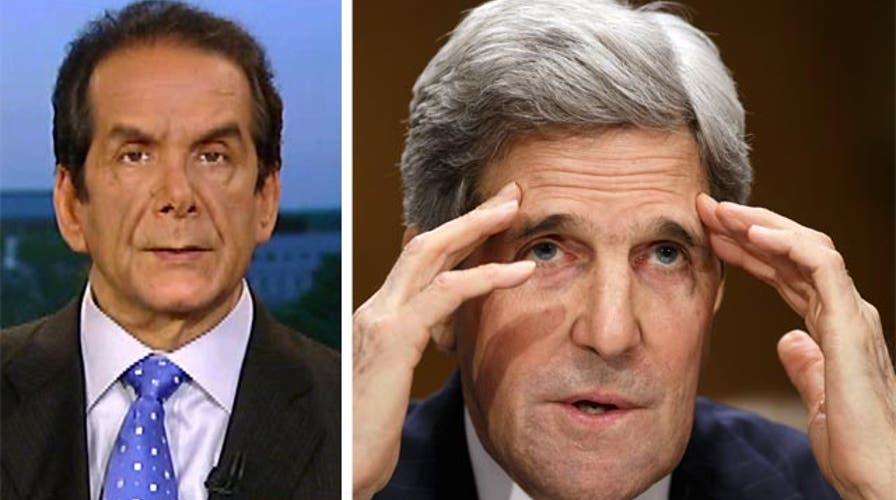 Krauthammer: Kerry's Israel Statements 'Beyond Nonsense'