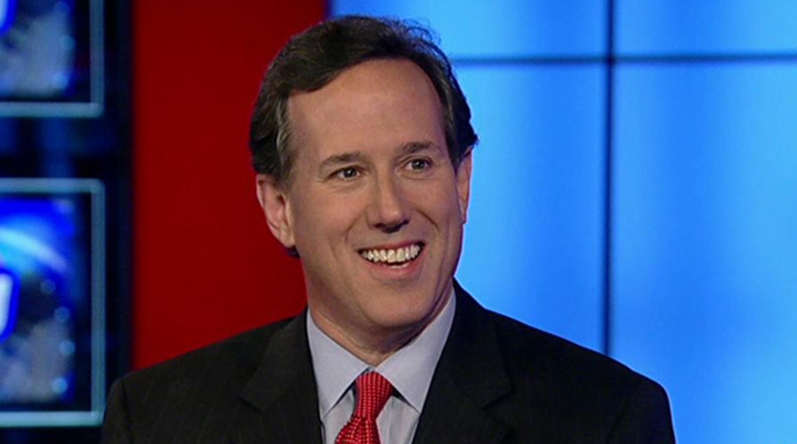 Rick Santorum talks new book 'Blue Collar Conservatives'