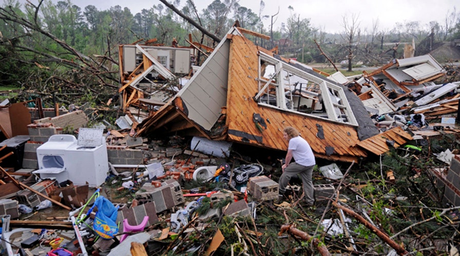 Mississippi lawmaker's faith helps family survive tornado