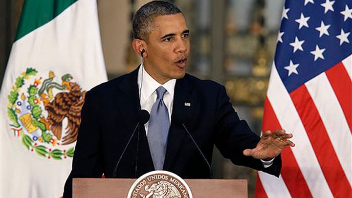 Obama pushes immigration agenda in Mexico