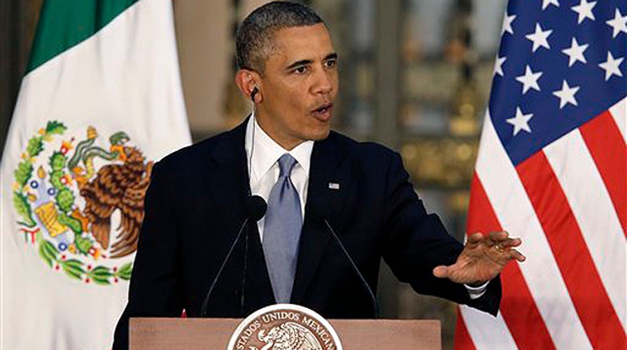 Obama pushes immigration agenda in Mexico