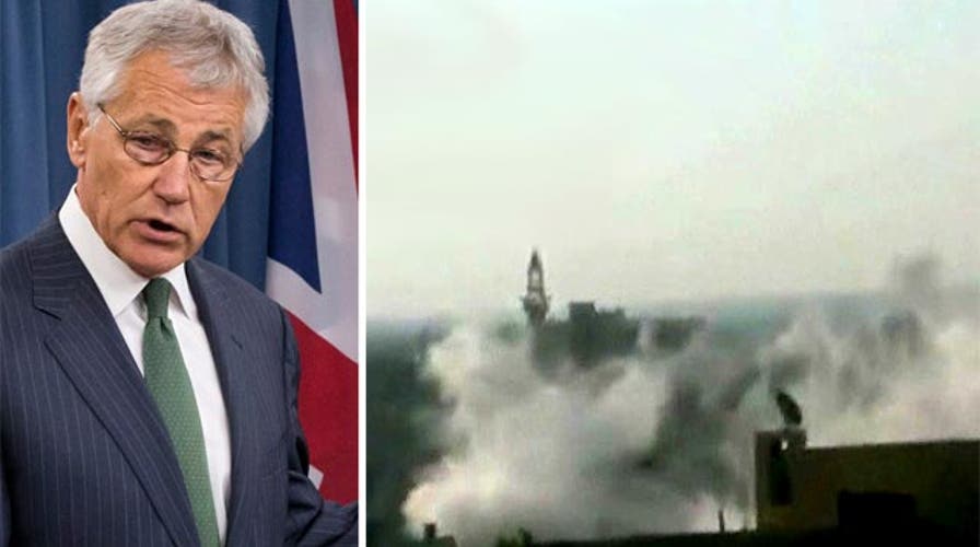 US rethinking arming Syrian rebels, Hagel says