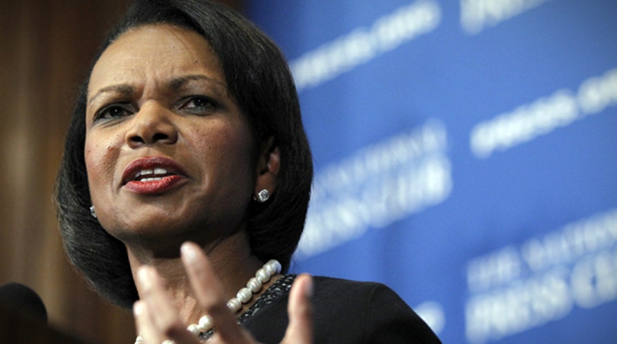 Left wing intolerance and Condoleezza Rice