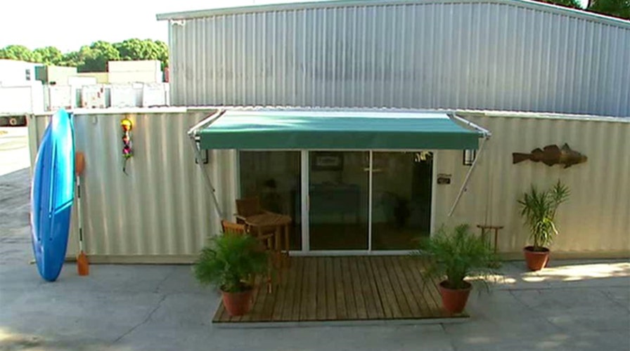 Company recycles shipping containers into affordable homes