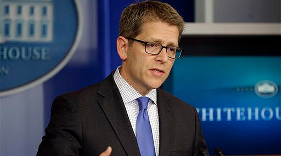 Jay Carney grilled by reporters over talking points