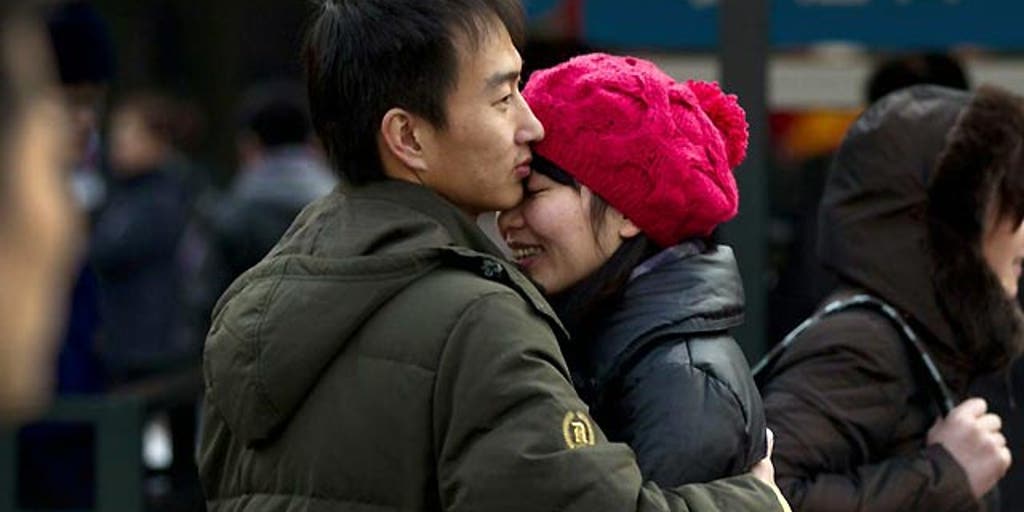 China finally embraces hugging Fox News Video