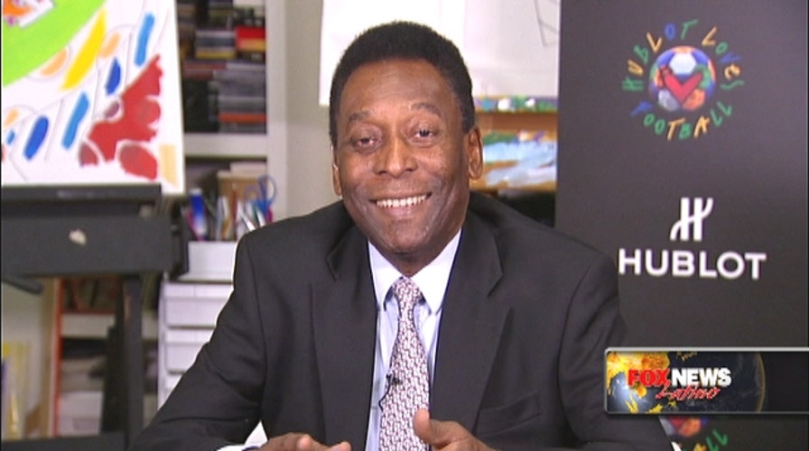 Pele talks about Neymar, World Cup preparations