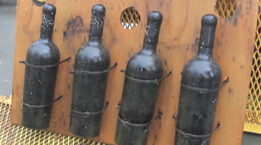 Wine aging underwater?