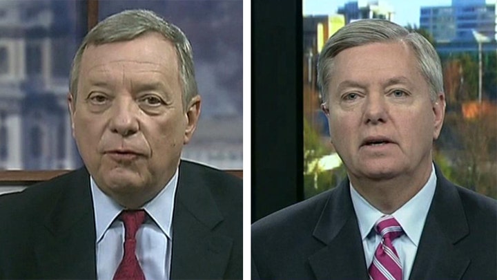 Sens. Graham, Durbin talk DOJ, IRS scandals