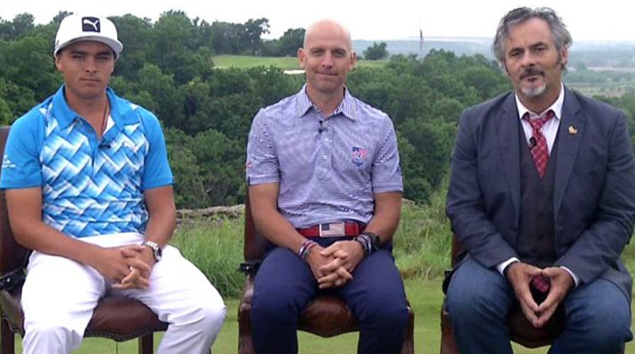 Stars team up to putt for patriots