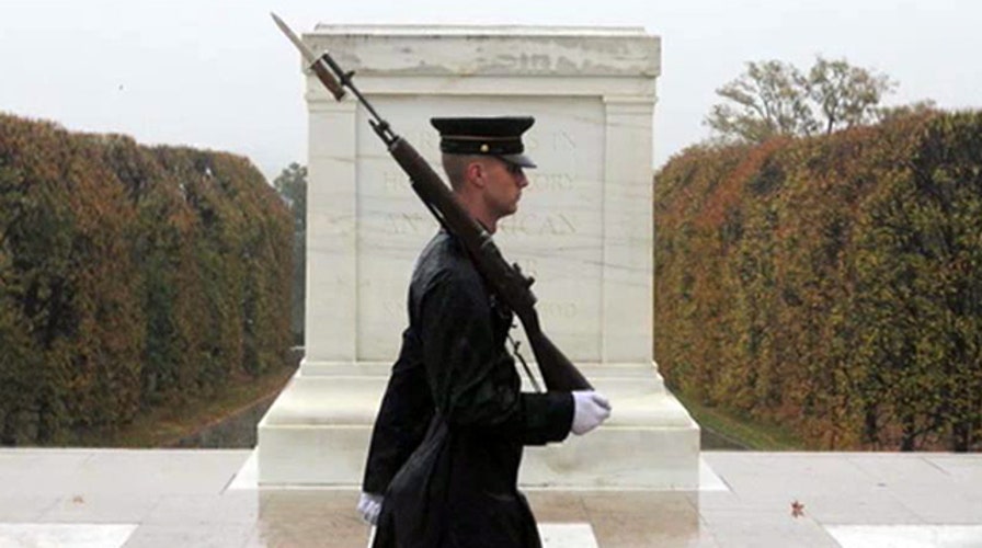 Arlington Sentinels watch guard over hallowed ground