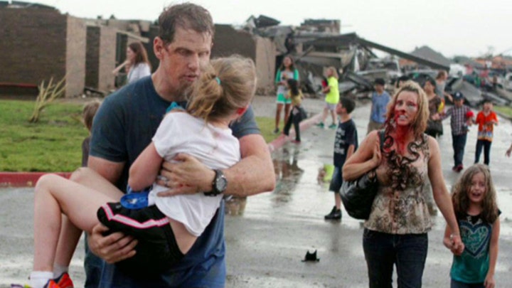 Woman describes second tornado to hit Oklahoma in 2 weeks