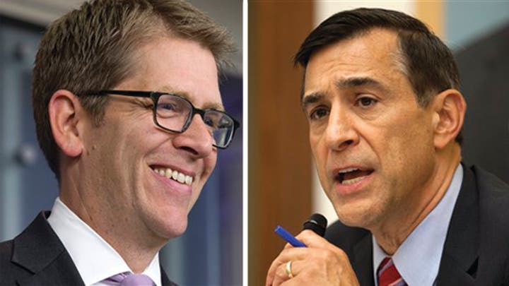 War of Words: Issa calls Carney a 'paid liar'