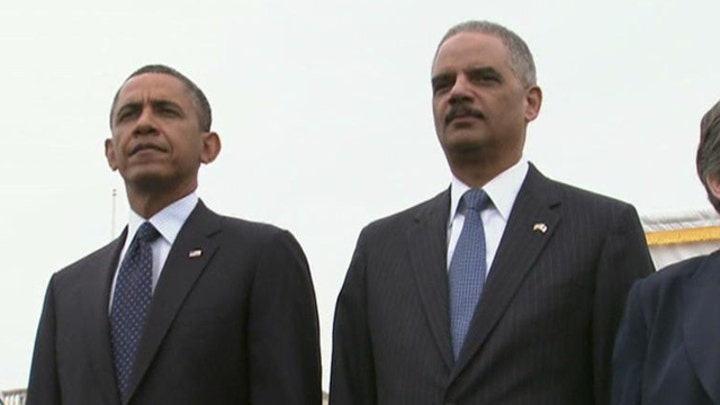 Holder losing the confidence of the West Wing?