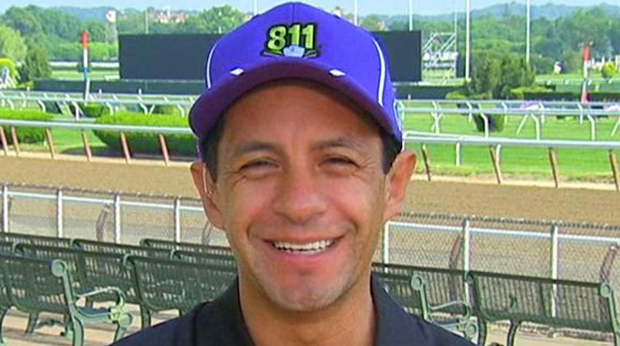 California Chrome's jockey on chasing the Triple Crown