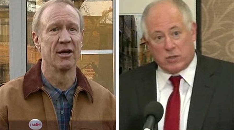 Heated gubernatorial race in Illinois