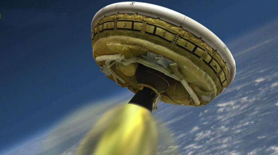 NASA testing 'flying saucer' with future plans for Mars