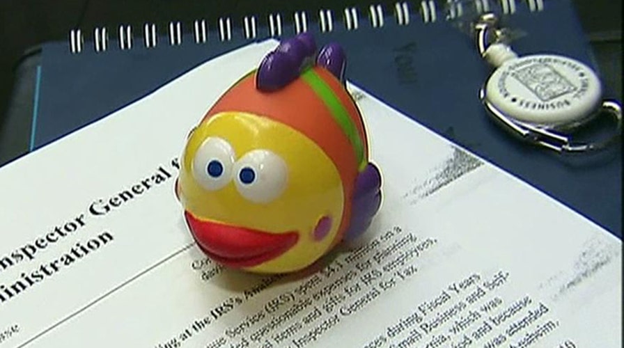 Look at the swag bag taxpayers gave IRS employees