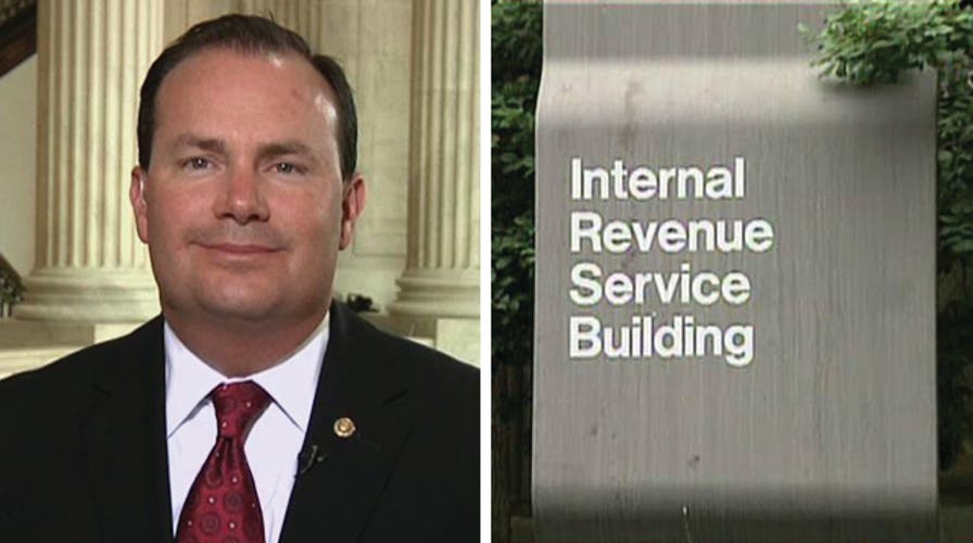 Sen. Lee: IRS is a 'runaway, out of control agency'