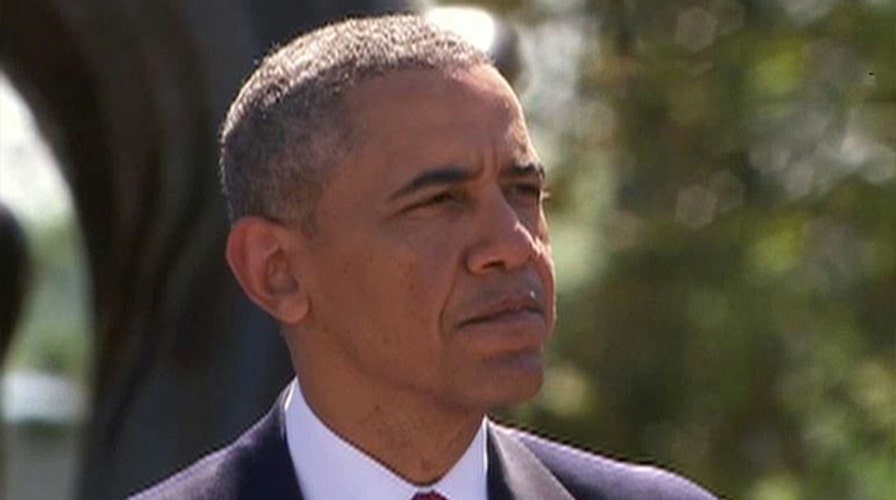 President Obama speaks at D-Day memorial service