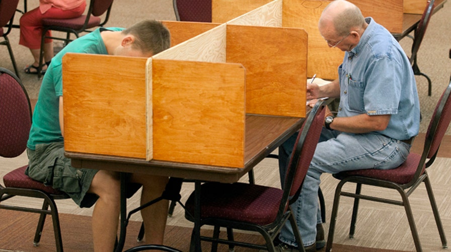 Voters in 5 states going to polls for primaries