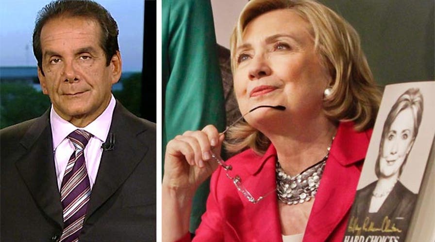 Krauthammer: Hillary Clinton’s “Insincerity”