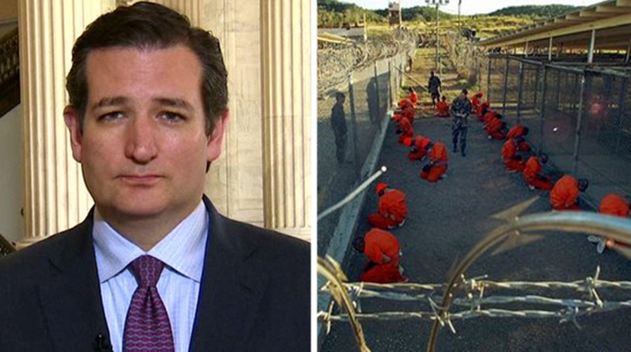 Cruz on bill to temporarily halt transfer of Gitmo detainees