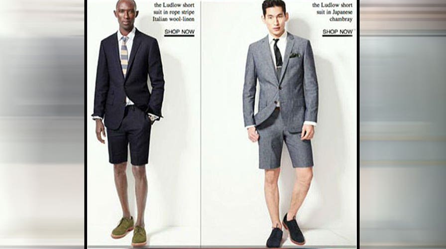 'Short suits' going mainstream?