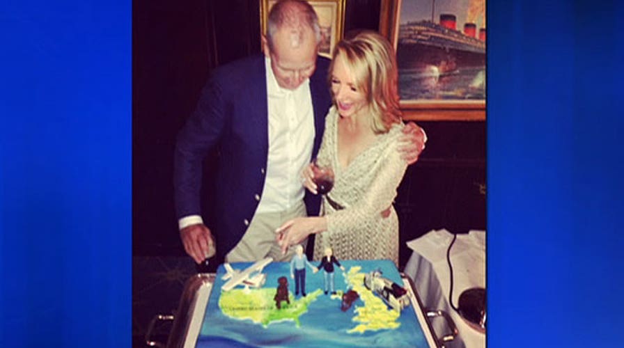 Dana's husband celebrates his 60th birthday