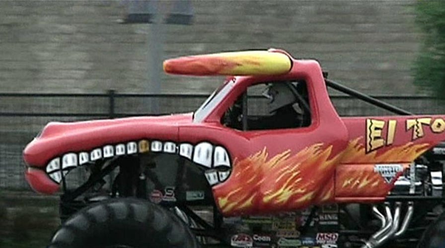 'Fox & Friends' gets behind the wheel of the monster truck