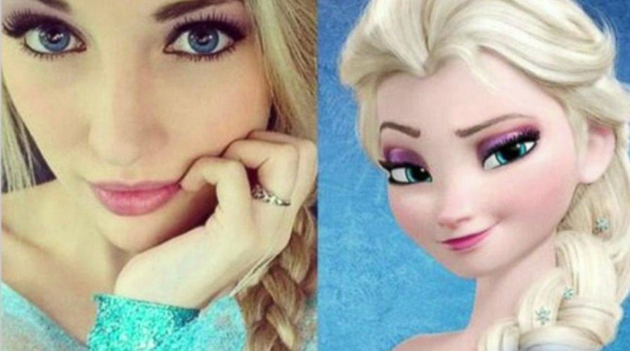 Disney doppelganger is 'Elsa' lookalike